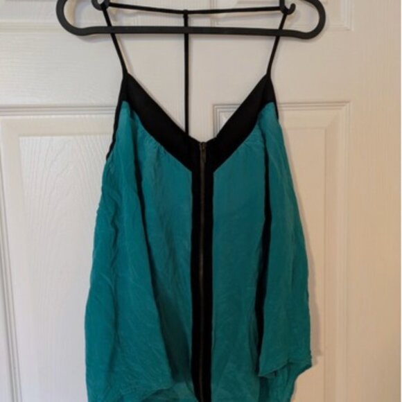 Urban Outfitters Silence Noise Strappy Silk Cami Tank Blouse Medium Indie Sleaze - Picture 1 of 7